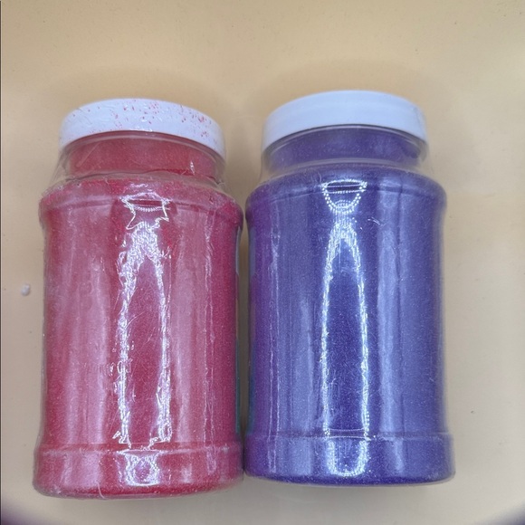 Treehouse Studios Sand Jar Set - Red & Purple - Picture 3 of 3